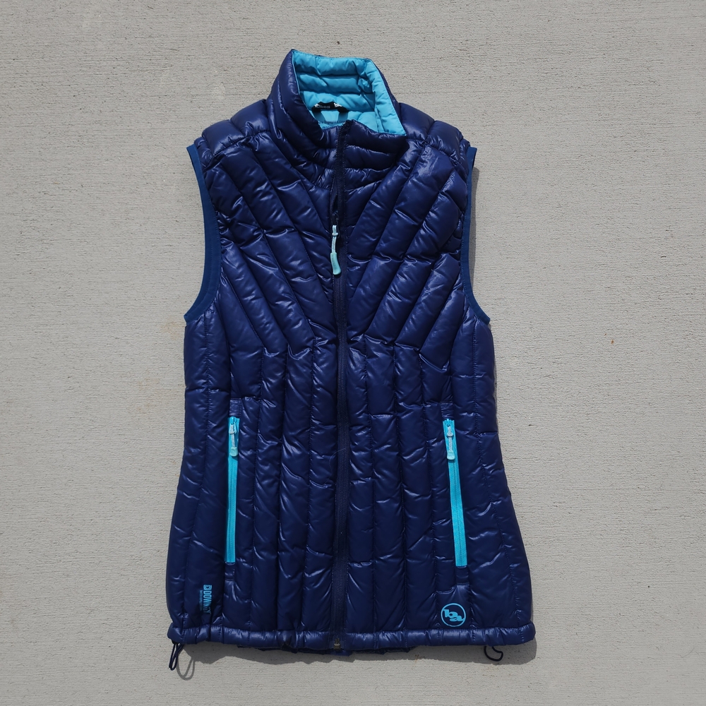 Women's Navy Blue Quilted Vest